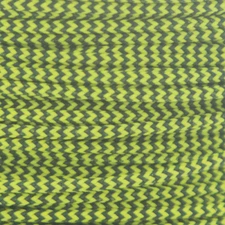 1', 3',  5', 10', 25', 50', 100' Flo Yellow & Black D Loop BCY #24 Rope Material