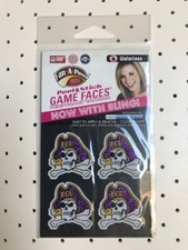 0099 East Carolina University  - 4 Glitter Tattoos