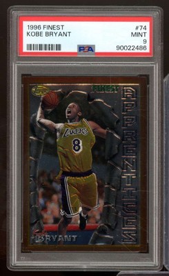 Kobe Bryant Rookie Card 1996-97 Finest #74 PSA 9 | eBay