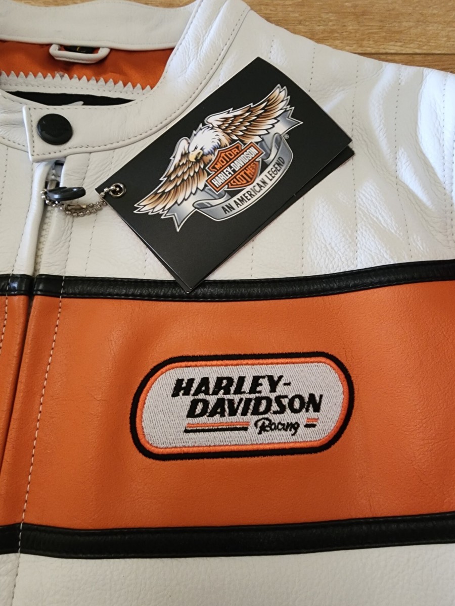Harley-Davidson パーカー M ホワイト 96237-24VW Harley-Davidson women´s Oversized Hoodie Street