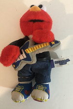 Rock N Roll Elmo Plush Doll Stuffed Animal Approx 7