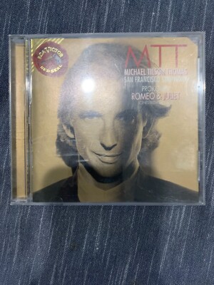 Prokofiev Romeo & Juliet CD Michael Tilson Thomas San Francisco Symphony GOOD