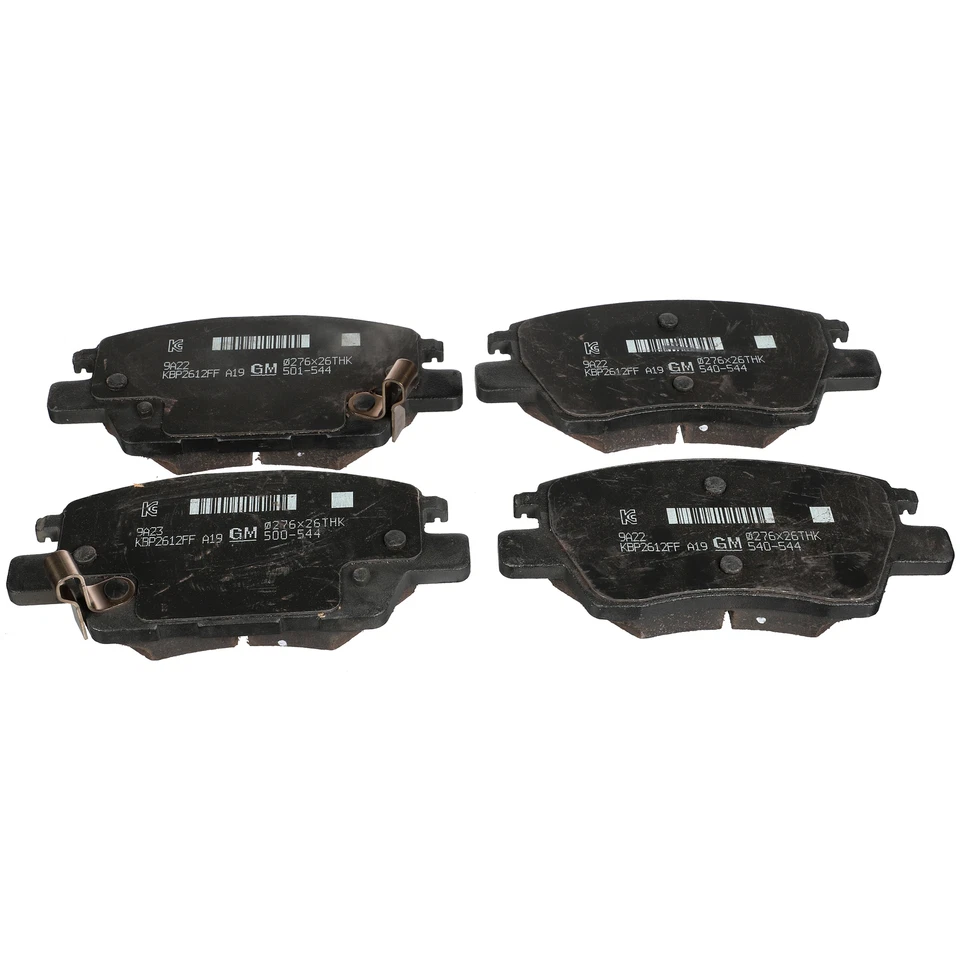 Kit de pastillas de freno de disco delanteras OEM NUEVO GENUINO 2016-2019 Bolt EV Cruze Volt 42793332 Foto 2 de 4