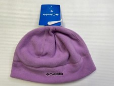 Columbia Youth Small Fast Trek II Purple/Lilac Beanie New With Tags