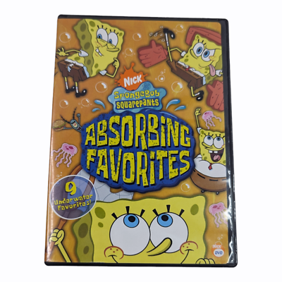 2005 SpongeBob Squarepants: Absorbing Favorites - DVD - pre-owned