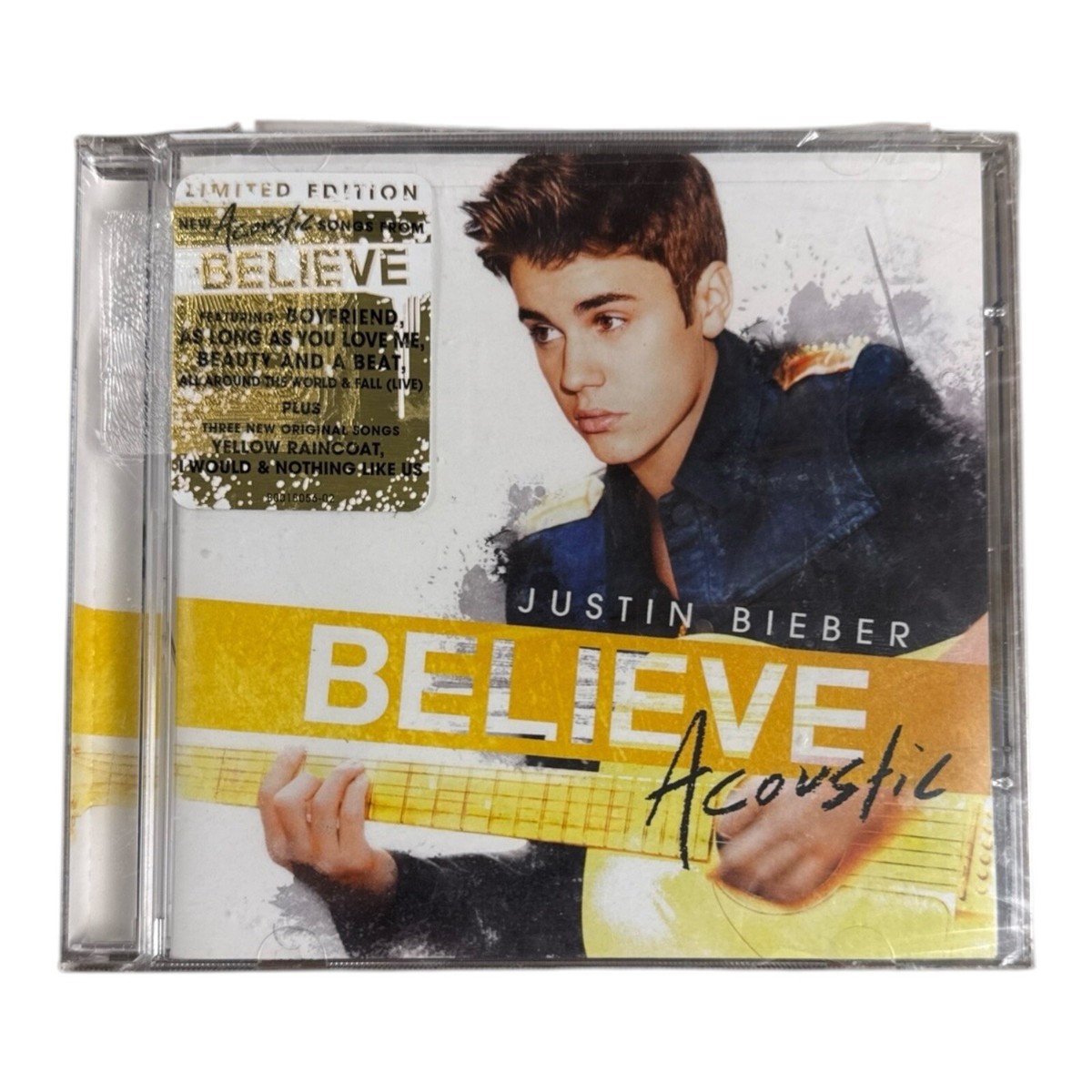 JUSTIN BIEBER BELIEVE ACOUSTIC NEW CD. Limited Edition. Please