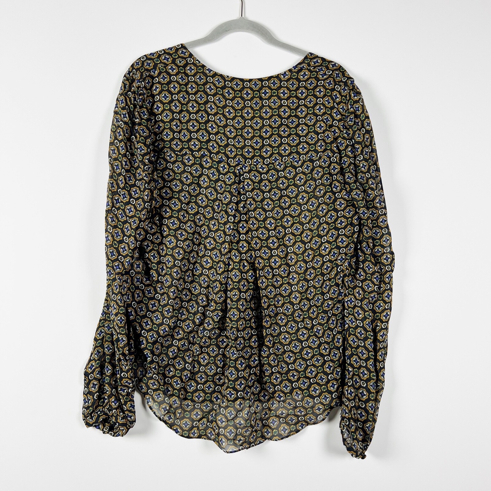 Veronica Beard Lowell Token Print Pattern Semi Sh… - image 4