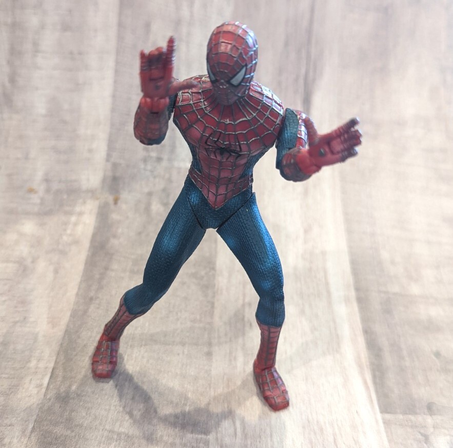 Spider-Man Web Swinging 6” Movie Figure Toybiz Marvel 2002