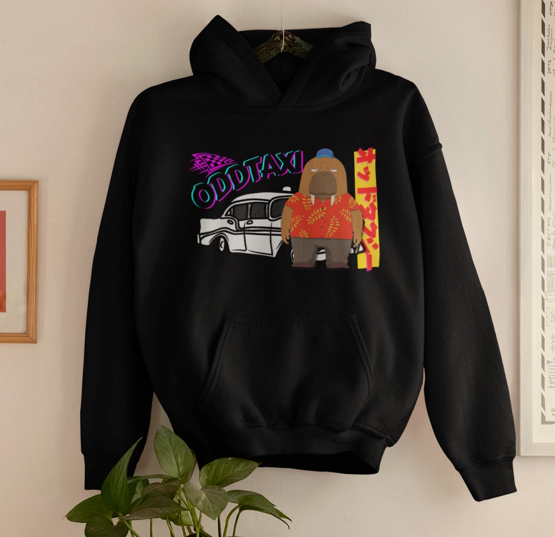 Oddtaxi Hoodie Odd Taxi Hoodie Odokawa Hoodie Shirakawa Tee Goriki Nikaido