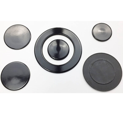 Kit Bruciatori Gas Brunciatori E Spartifiamma 5 Fuochi GLEM GAS - Compatibile Con Ariston, Indesit, Hotpoint E Altre Marche Bruciatori 5 Fuochi