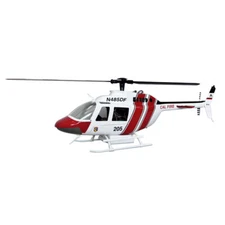 Roban RTF 470 Size B206 RC Helicopter Red White CAL FIRE Model GPS Auto Return