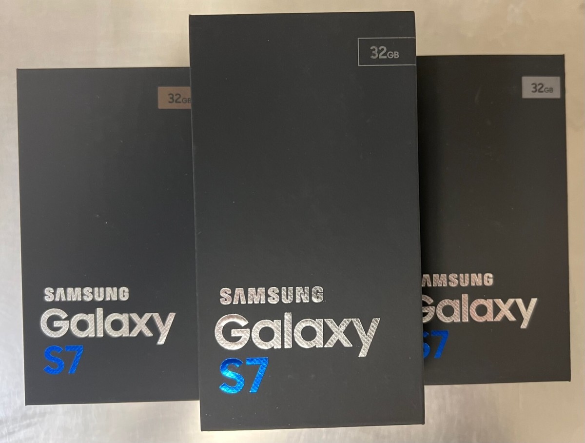 NEW SAMSUNG GALAXY S7 OEM BOX for all Samsung S7 Models from