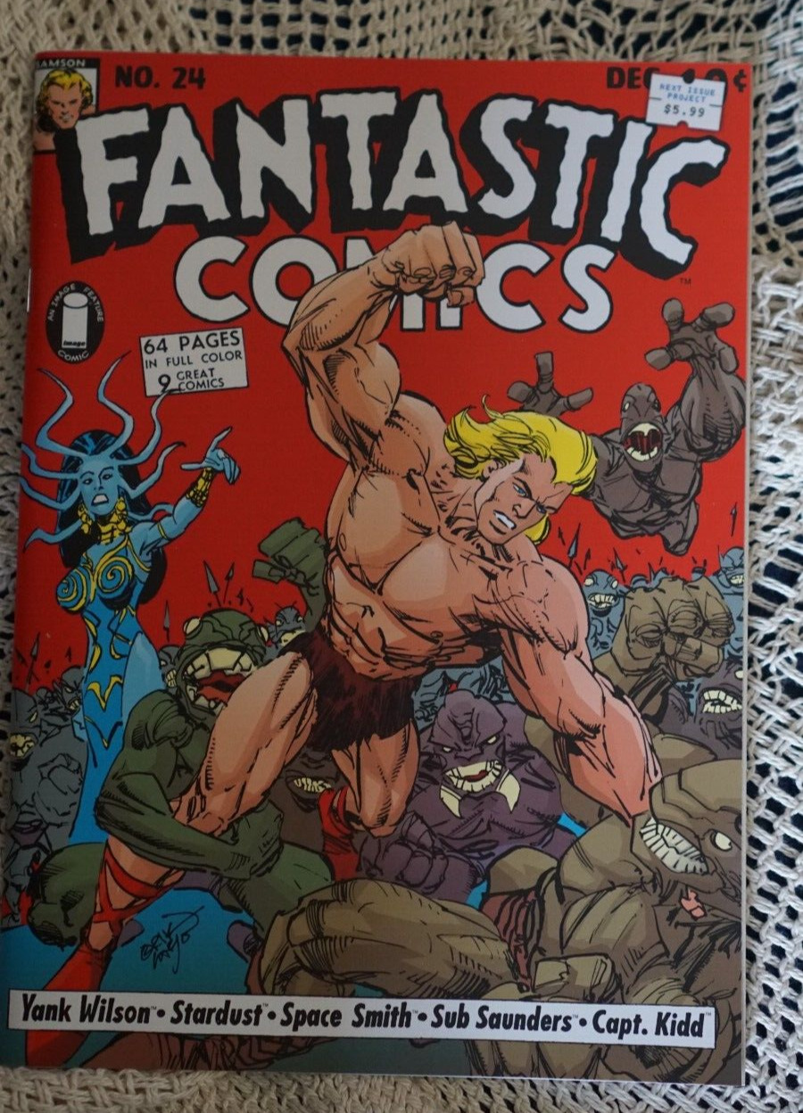 Fantastic Comics (Image, 2008) #24 Next Issue Project