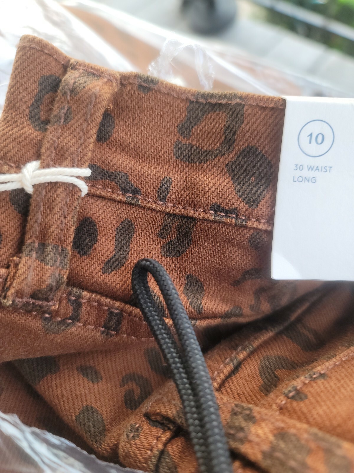 Universal Thread Leopard Vintage Stretch Straight… - image 6