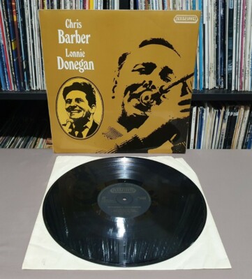 CHRIS BARBER LONNIE DONEGAN Self Titled Vinyl L.P *1973 UK A/B** BOULEVARD 4110