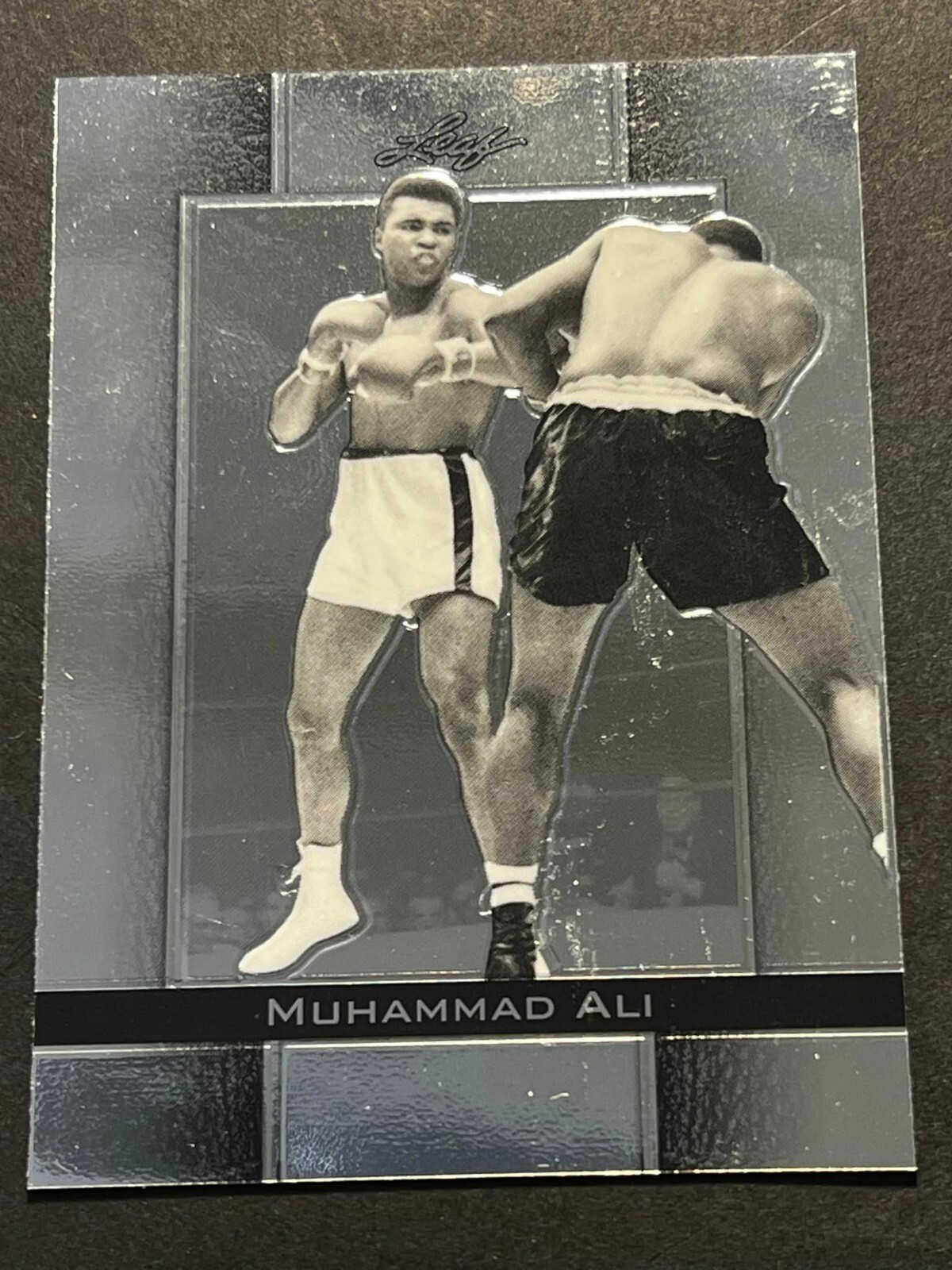 2010 Leaf Metal Muhammad Ali OVERSIZE PROOF #47