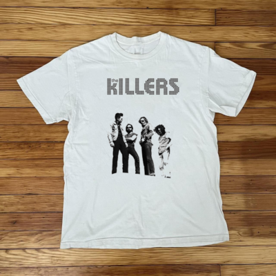 NEW!! The Killers Band White Cotton All size S-5XL Gift For Fans T