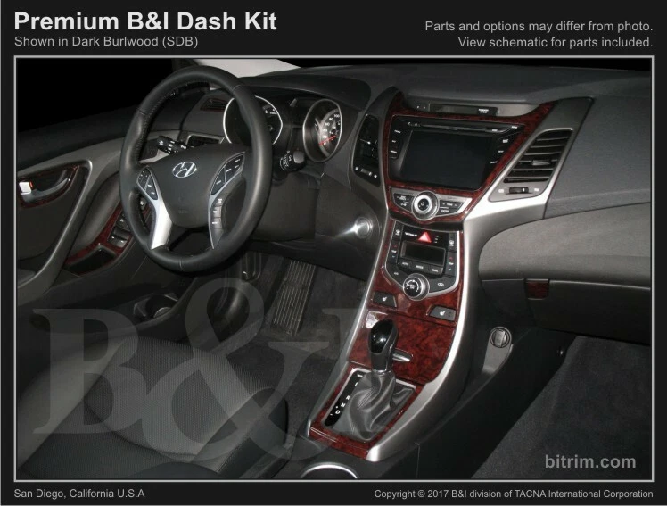 2016 hyundai elantra dash kit outlet