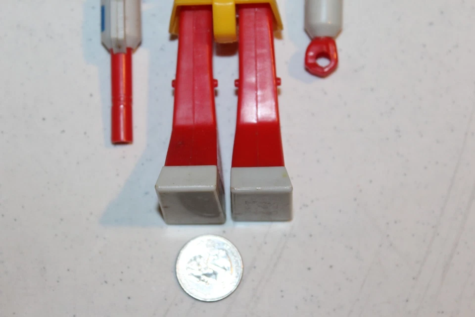 Figura de acción Remco ZOTON 1983 Robot Enforcer 5,5" de alto bonita década de 1980 de colección difícil de encontrar G1  Foto 4 de 4