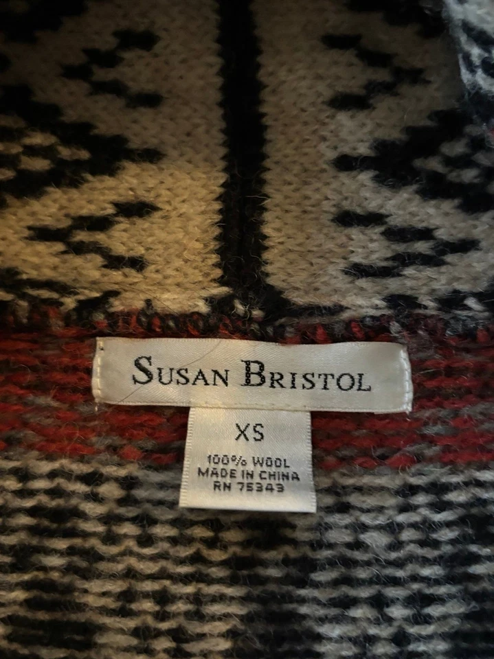 Susan Bristol wool sweater Size XS  - Image 3 of 4