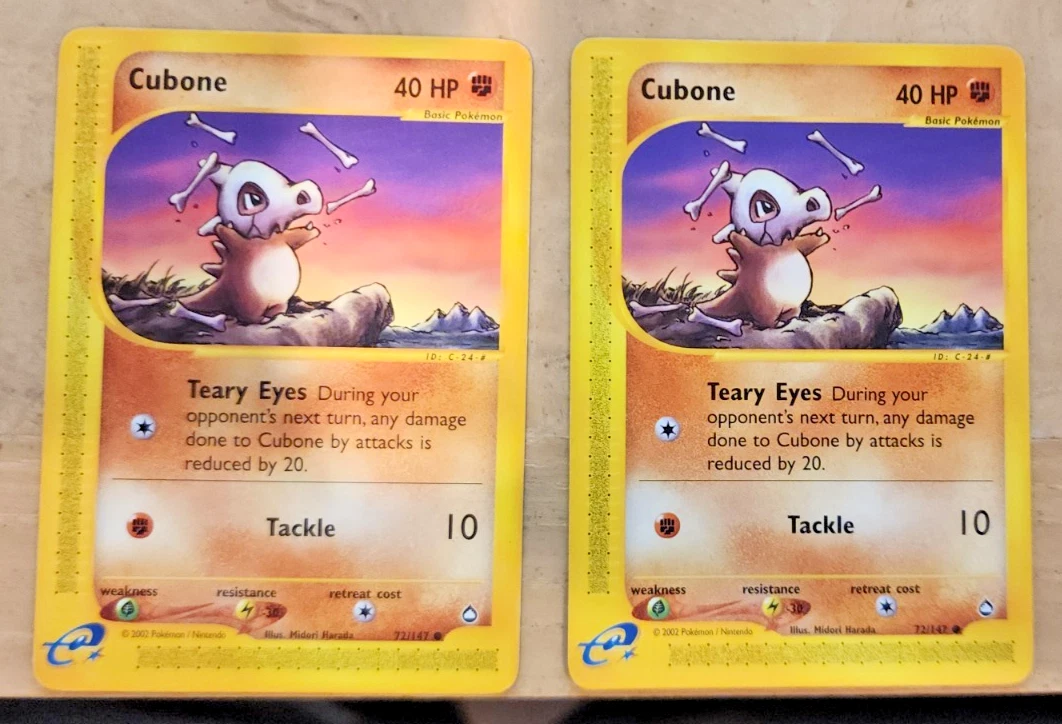 Cubone - Aquapolis #72 Price & Value ($32.51) | PokeScope