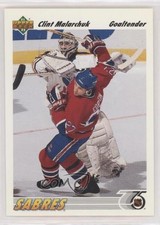 1991-92 Upper Deck Clint Malarchuk #368 0t13