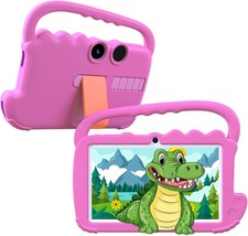 Kids Tablet 7'' Android 12 for Kids 4GB 32GB Parental Control Educational Games