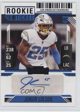 2024 Panini Contenders Rookie Ticket Hobby Junior Colson #217 Auto z7d