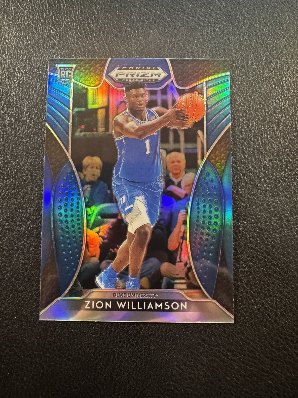 2019 Prizm Draft Picks Zion Williamson Blue Prizm Rookie #64