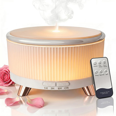 500Ml Essential Oil Diffuser, Ultrasonic Aromatherapy Diffuser | Cool Mist Humid