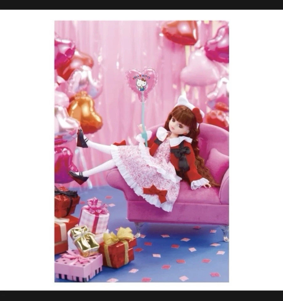 Muñeca Takara Tomy Licca-chan Fotogénica Licca Hello Kitty Estilo 50 Aniversario Foto 4 de 4