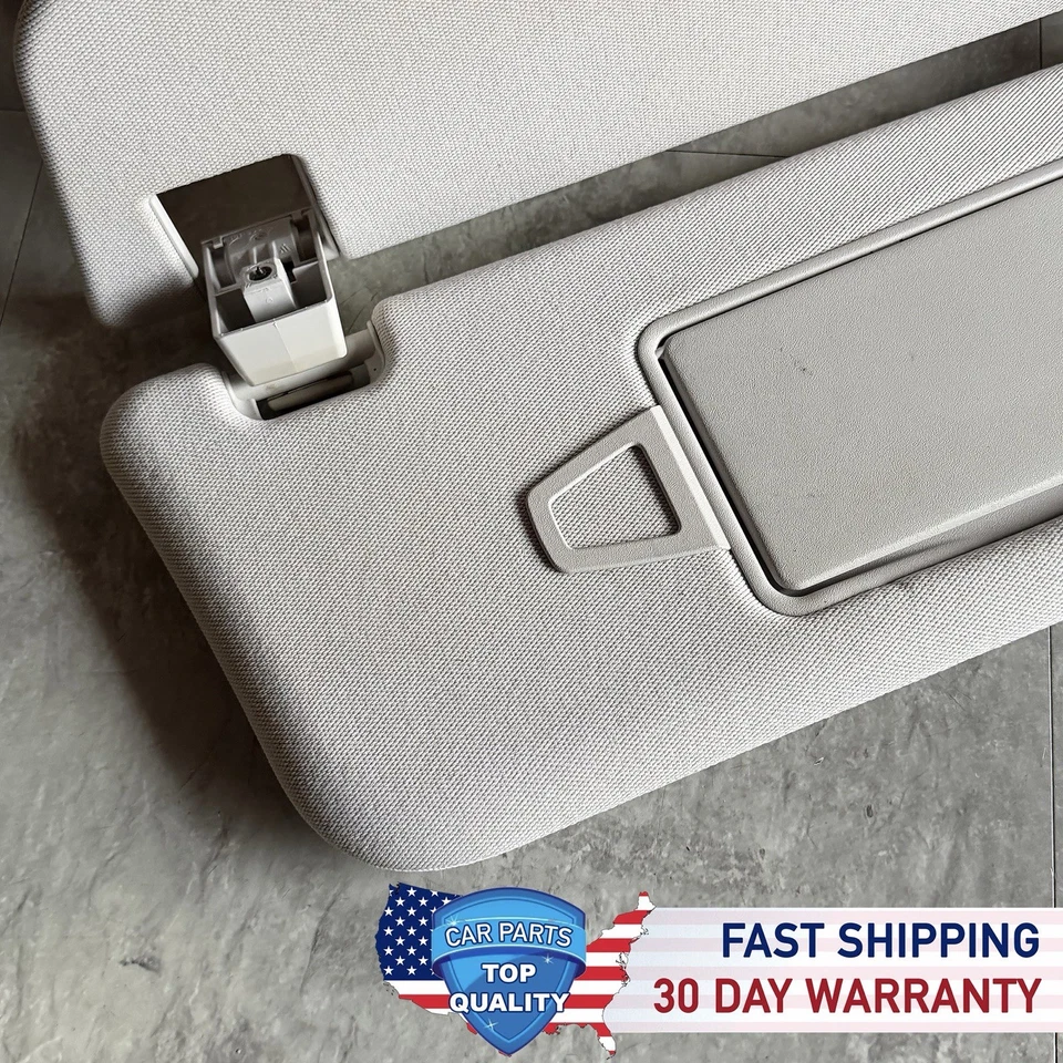 Juego de parasol 2003-2009 Mercedes E320 E350 E500 E550 E55 E63 AMG gris claro OEM Foto 3 de 4