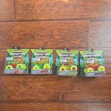 Monster Jam Zombie Invasion Set Of 4 Walmart Exclusive 1/64 Scale NEW