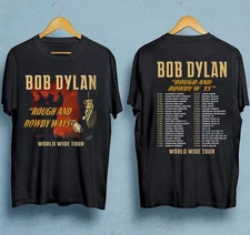 NEW!! Bob Dylan Rough And Rowdy Ways Worldwide Tour 2025 T-shirt