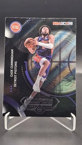 2025-26 Topps NBA Hoops Cade Cunningham Hoopers Rainbow Foil Insert #H-15