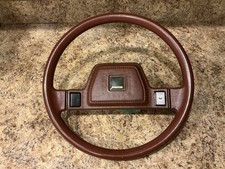 86-93 Mazda B2200 B2600 Pickup 2 Spoke Oem Steering Wheel Burgundy Euc 86-93 Mazda B2200 B2600 Pickup 2 Spoke Oem Steering Wheel Burgundy Euc