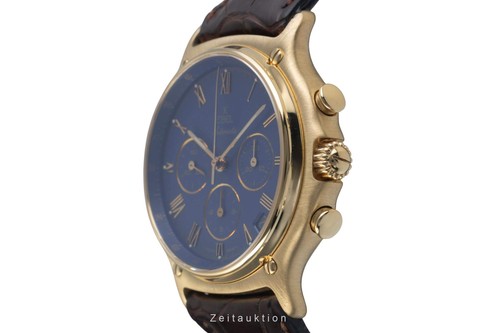 Ebel 1911 Chronograph 18k (0,750) Gold Automatik Herrenuhr Ref. 8134901 - Bild 6 von 16