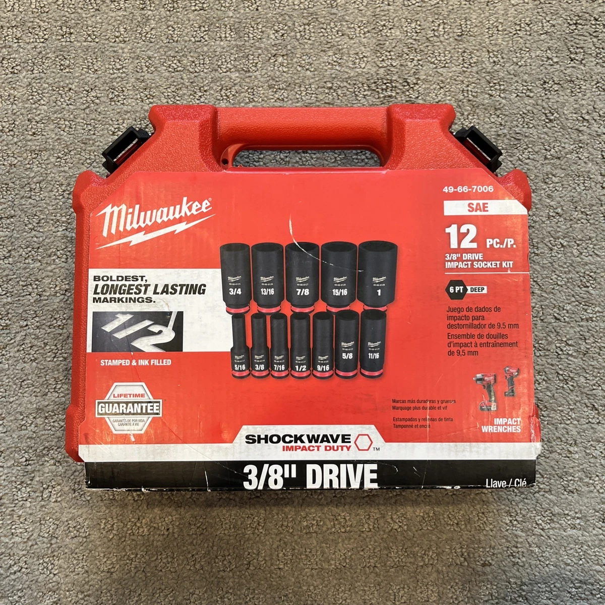 Milwaukee 3/8in. Drive Vehicle Sockets and Socket Sets for sale | eBay