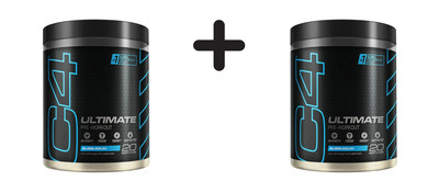 2 x Cellucor C4 Ultimate (496g) Bubblegum (70,56 EUR/kg)