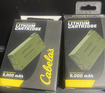 #ad Cabela#x27;s Li Ion Trail Camera Battery Cartridge 5000 mAh Compatible Canon $35.00