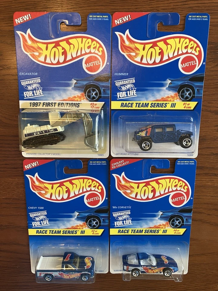 72 Car Case HOT WHEELS 1997.  20 First Editions; 13 complete Series sets. Lot 04 - Image 3 of 4