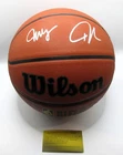 Victor Wembanyama And Giannis Antetokounmpo Signed Basketball With COA (985450)