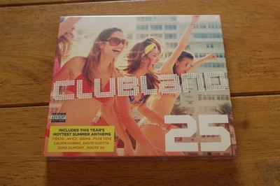 Clubland 25 3CD Compilation Dance EDM Various Artists New Sealed Explicit Hits