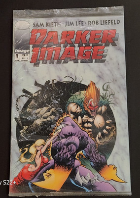 1993 #1 Darker Image Still Sealed with Deathblow Card Jim Lee Kieth Liefeld NM+