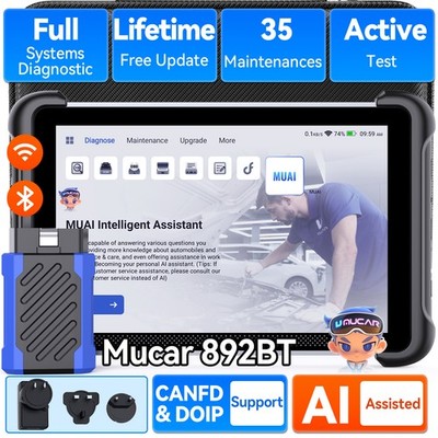 MUCAR 892BT Car Diagnostic OBD2 Scanner / Mucar T261 TPMS Tool Free Updates