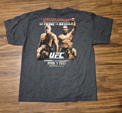 Large UFC 69 George St. Pierre Josh Koschek Diego Sanchez Vtg Mma