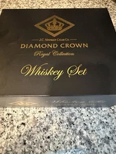 Diamond Crown Whiskey Set ( Royal Collection) Bar Set