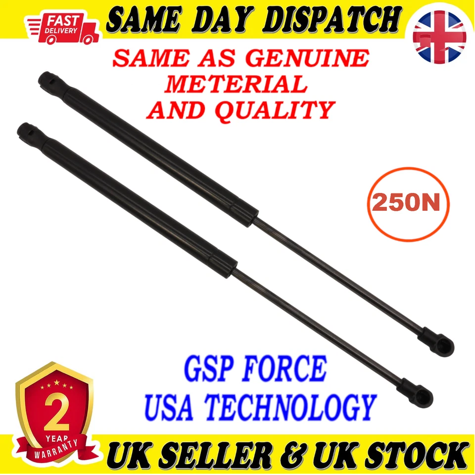 2X CAPÓ DELANTERO PUNTALES GAS 250 Newton PARA ALFA ROMEO GIULIETTA 50519970 Foto 4 de 4