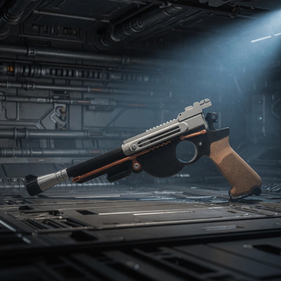 Mandalorian und Grogu Blaster Sci-Fi Blaster Replik - Cosplay Deko Star Wars