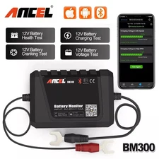 ANCEL BM300 All 12V Car Battery Tester Charging Cranking System Monitor Analyzer